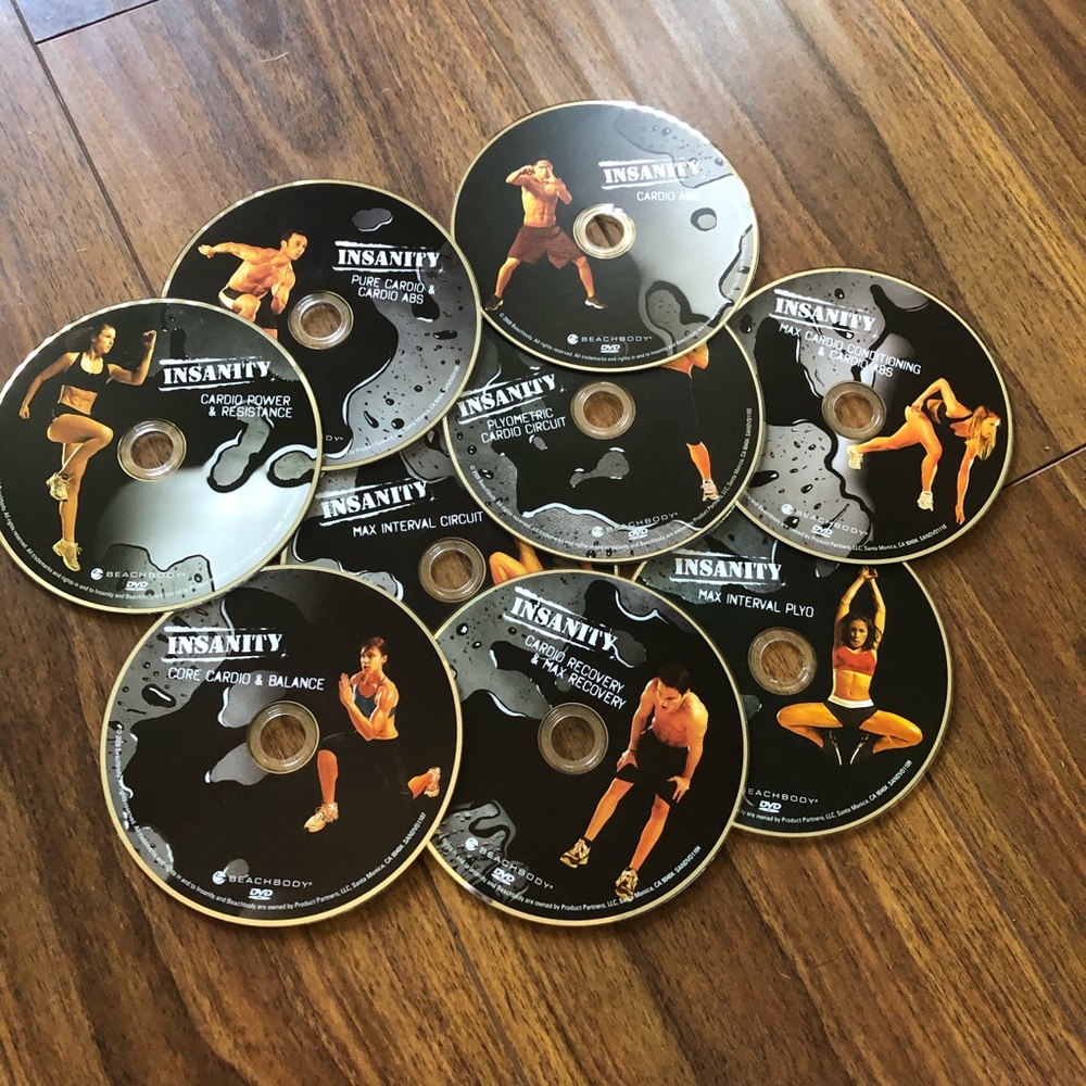 Insanity DVDs